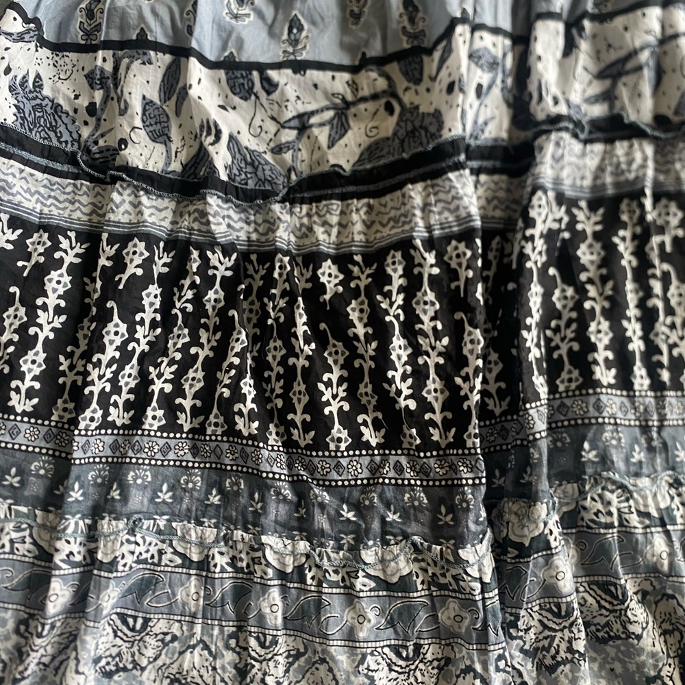 Black and Gray Women's Skirt - Picture 2 of 6